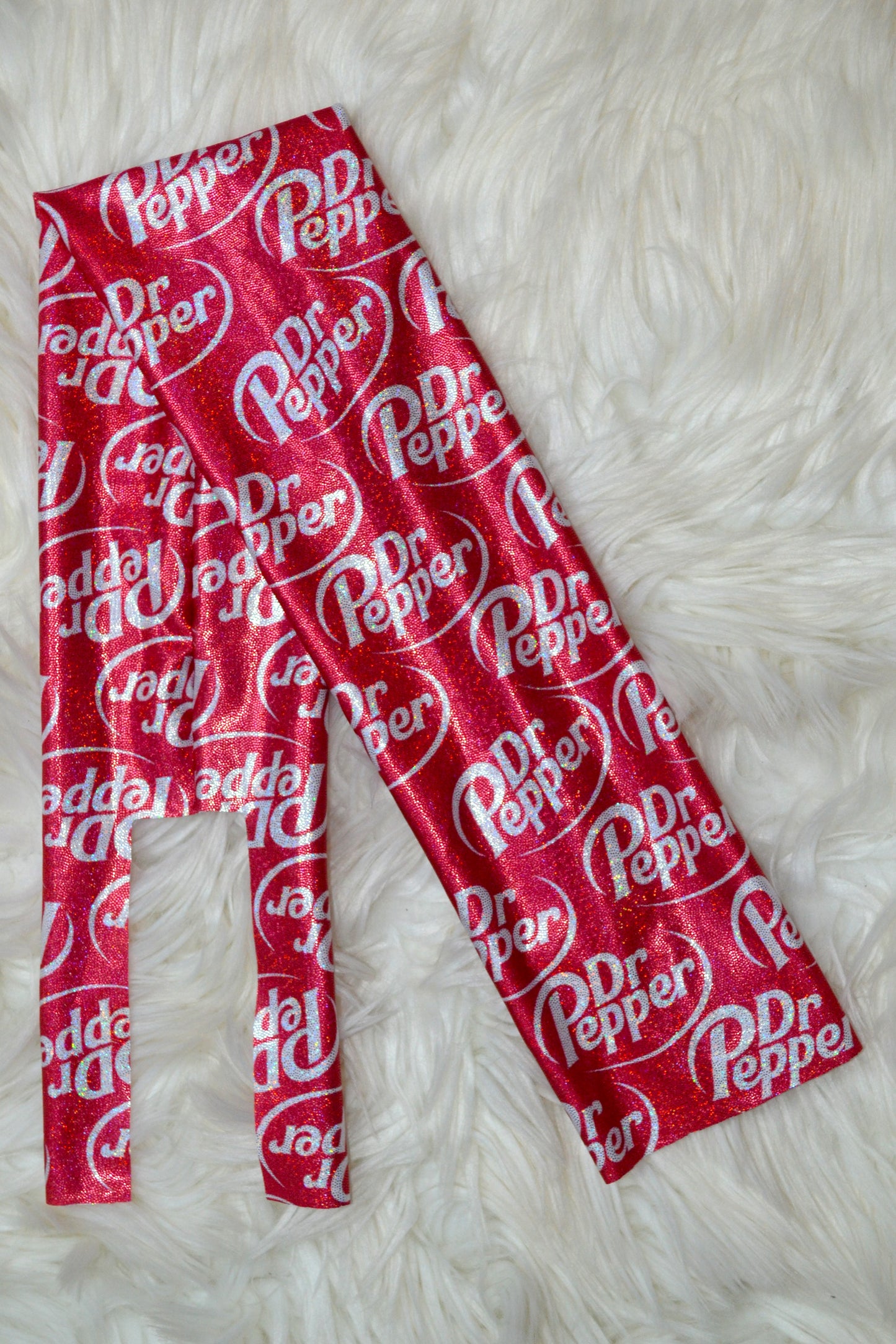 Red Burgundy Tail Bag Holographic