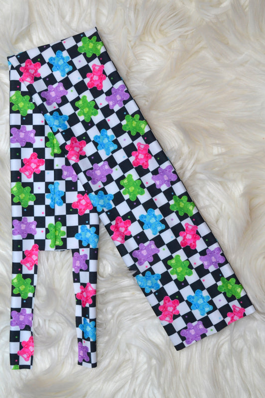 Gummy Bear Checker Tail Bag