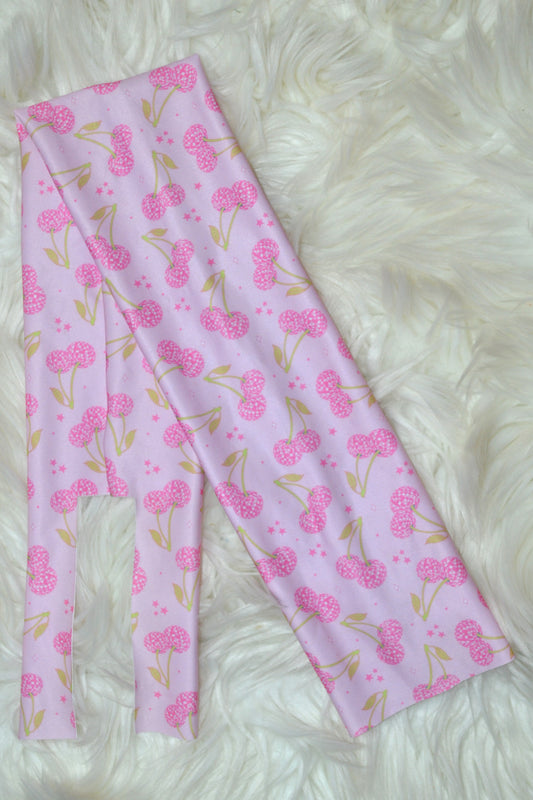 Pink Disco Cherries Tail Bag