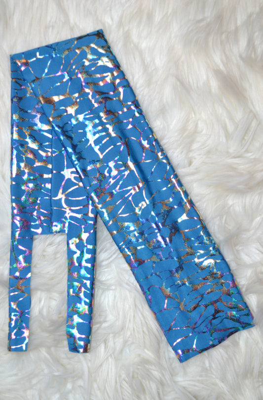Blue Oil Spill Water Tail Bag