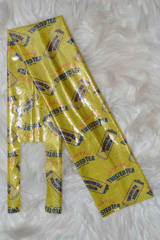 Yellow Sun Tail Bag Holographic