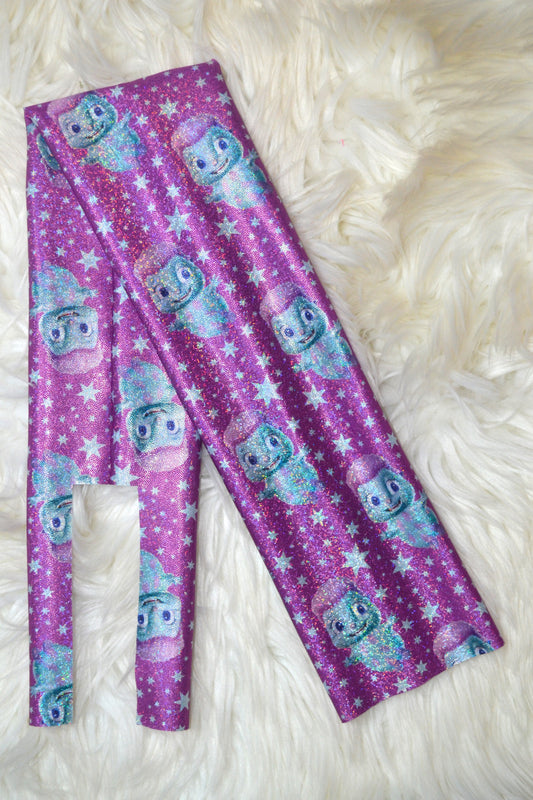 Blue Fluff Tail Bag Holographic