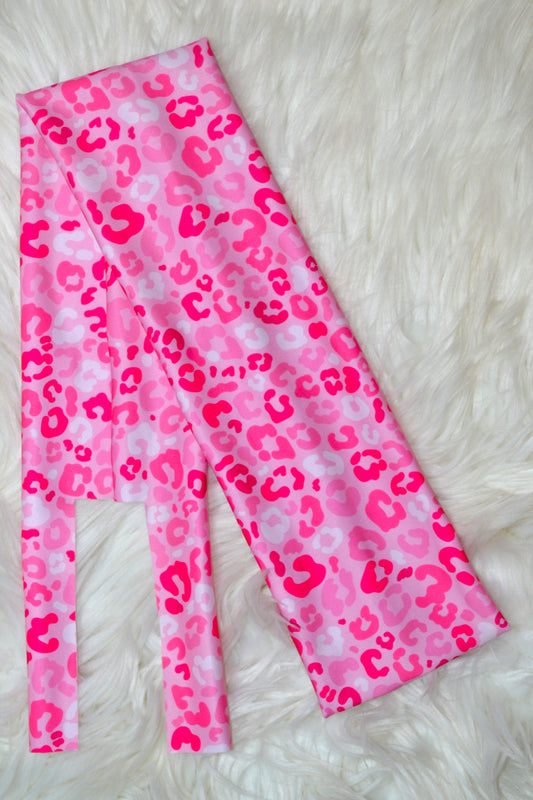Hot Pink Cheetah Tail Bag