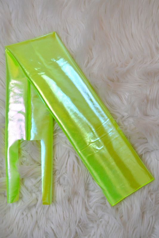 Yellow Green Tail Bag Iridescent
