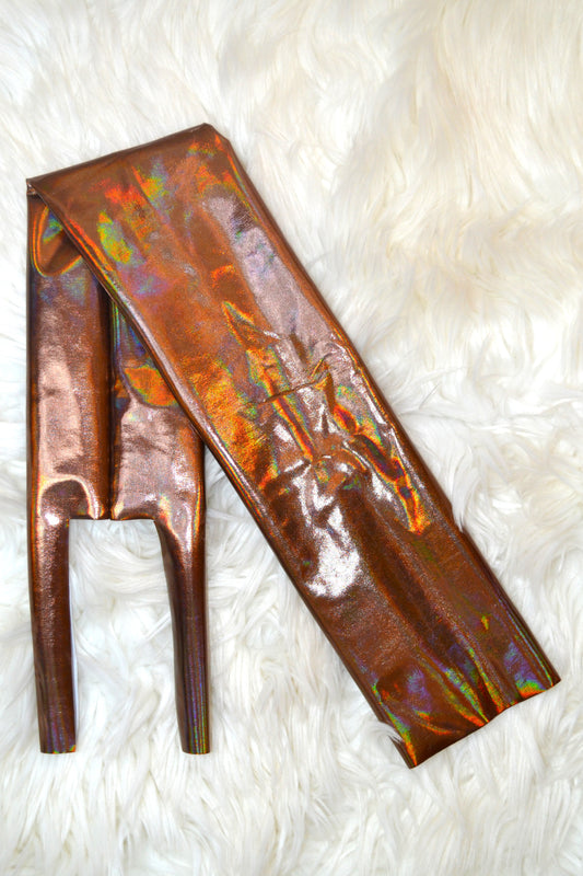 Brown Tail Bag Iridescent