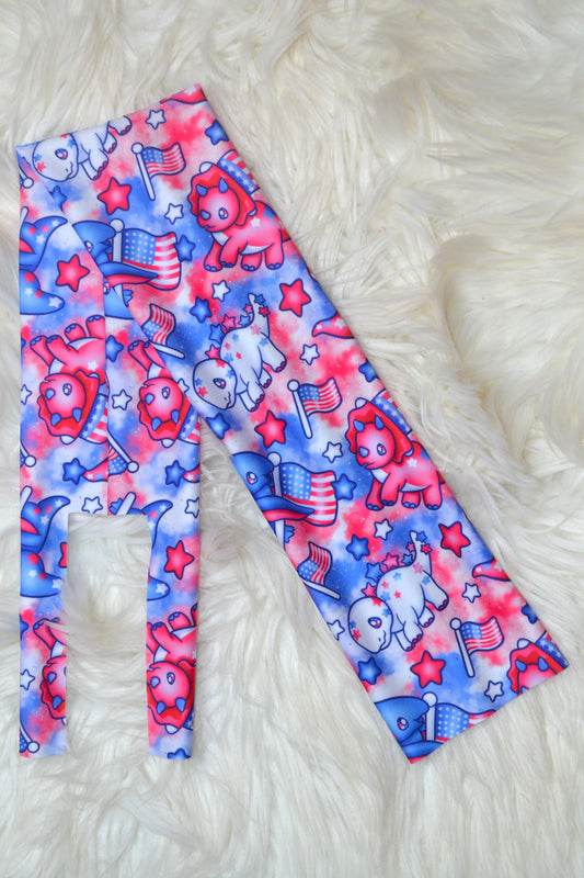 Patriotic Dinosaur Tail Bag