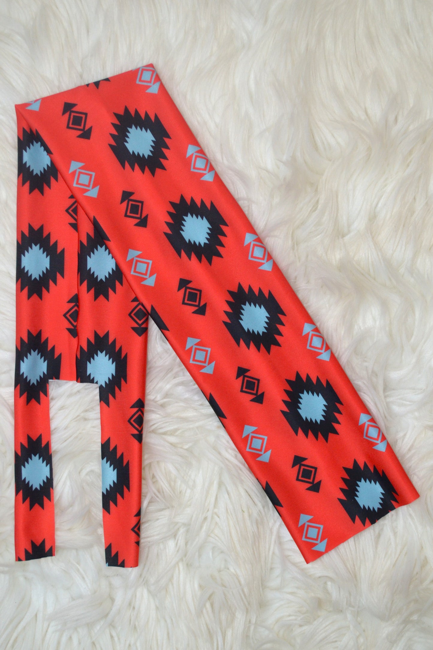 Red Aztec Tail Bag
