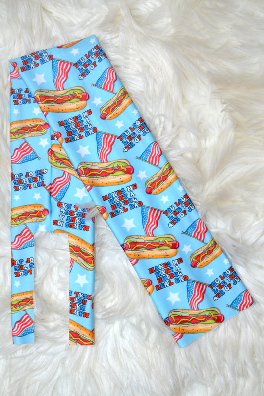 4th of July Hotdog Tail Bag