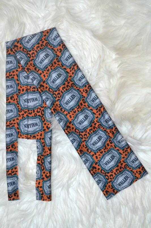 Belt Buckles and Cheetah Tail Bag