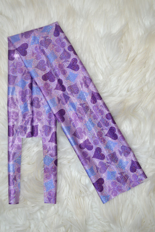 Purple Gambler Tail Bag Holographic