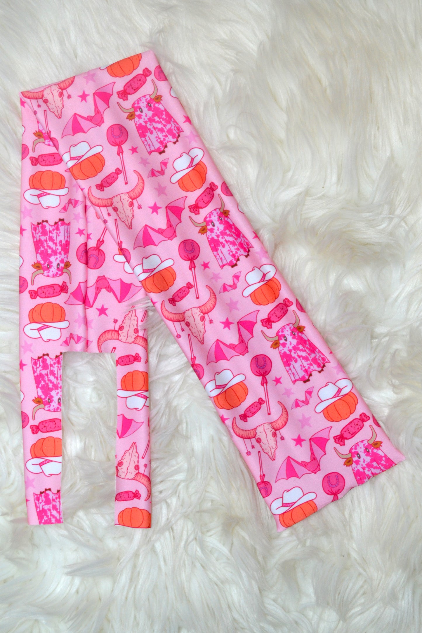 Pink Cow Ghosts Tail Bag
