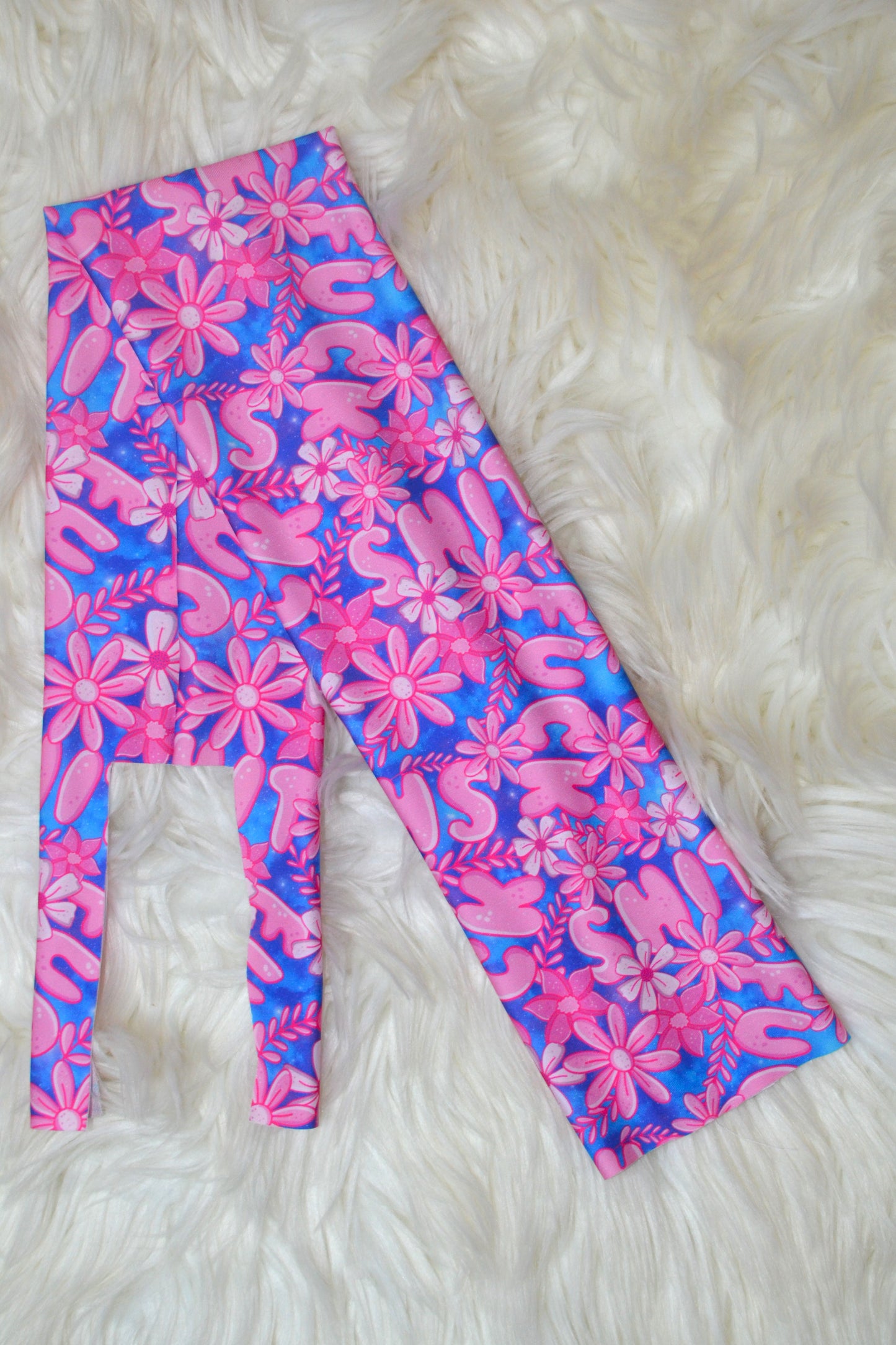 Fuck Shit Floral Tail Bag