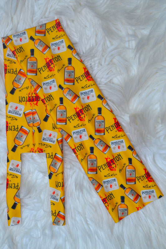 Yellow Bronc Tail Bag