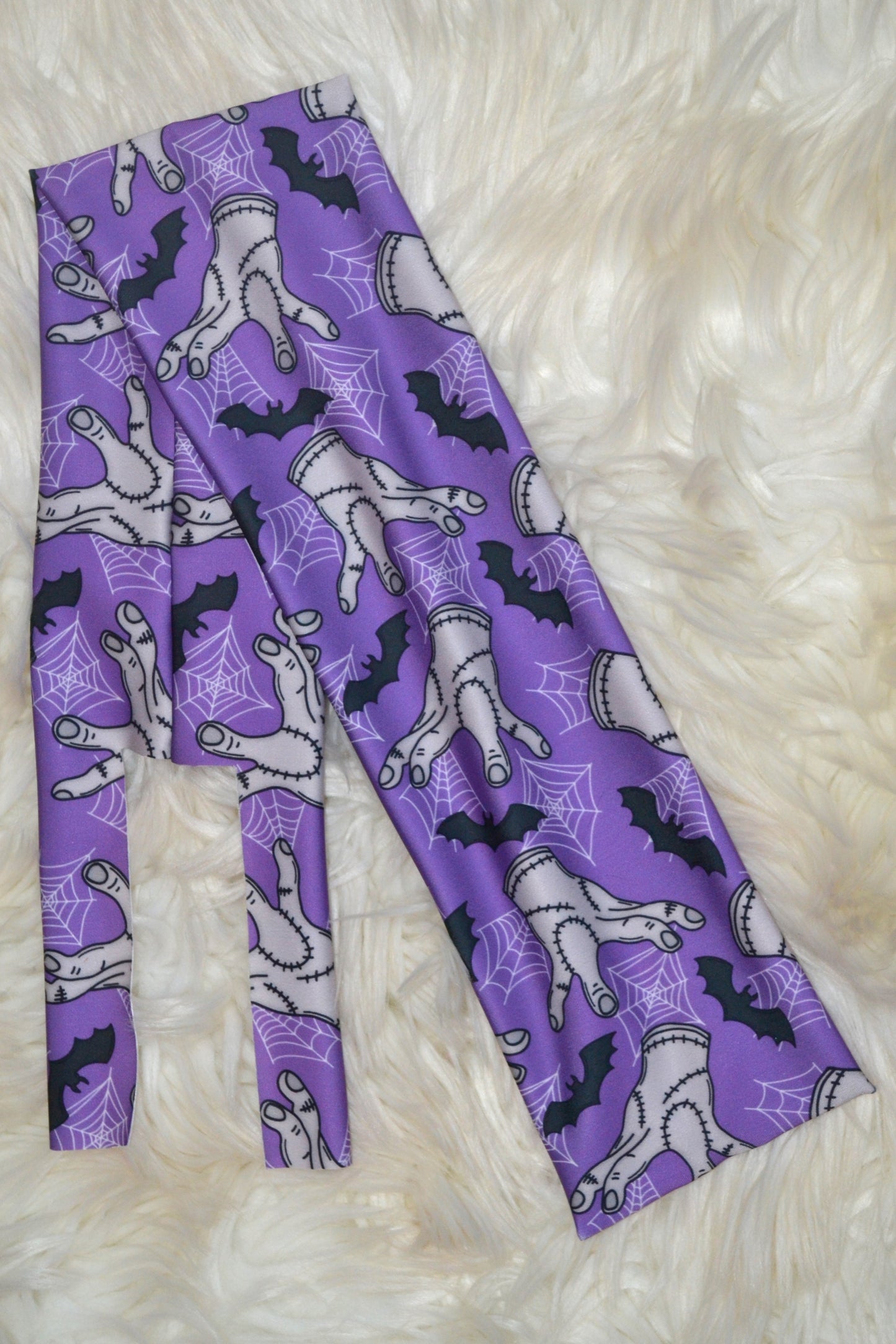 Purple Hand Tail Bag