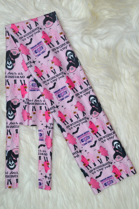Wednesdays Pink Halloween Tail Bag