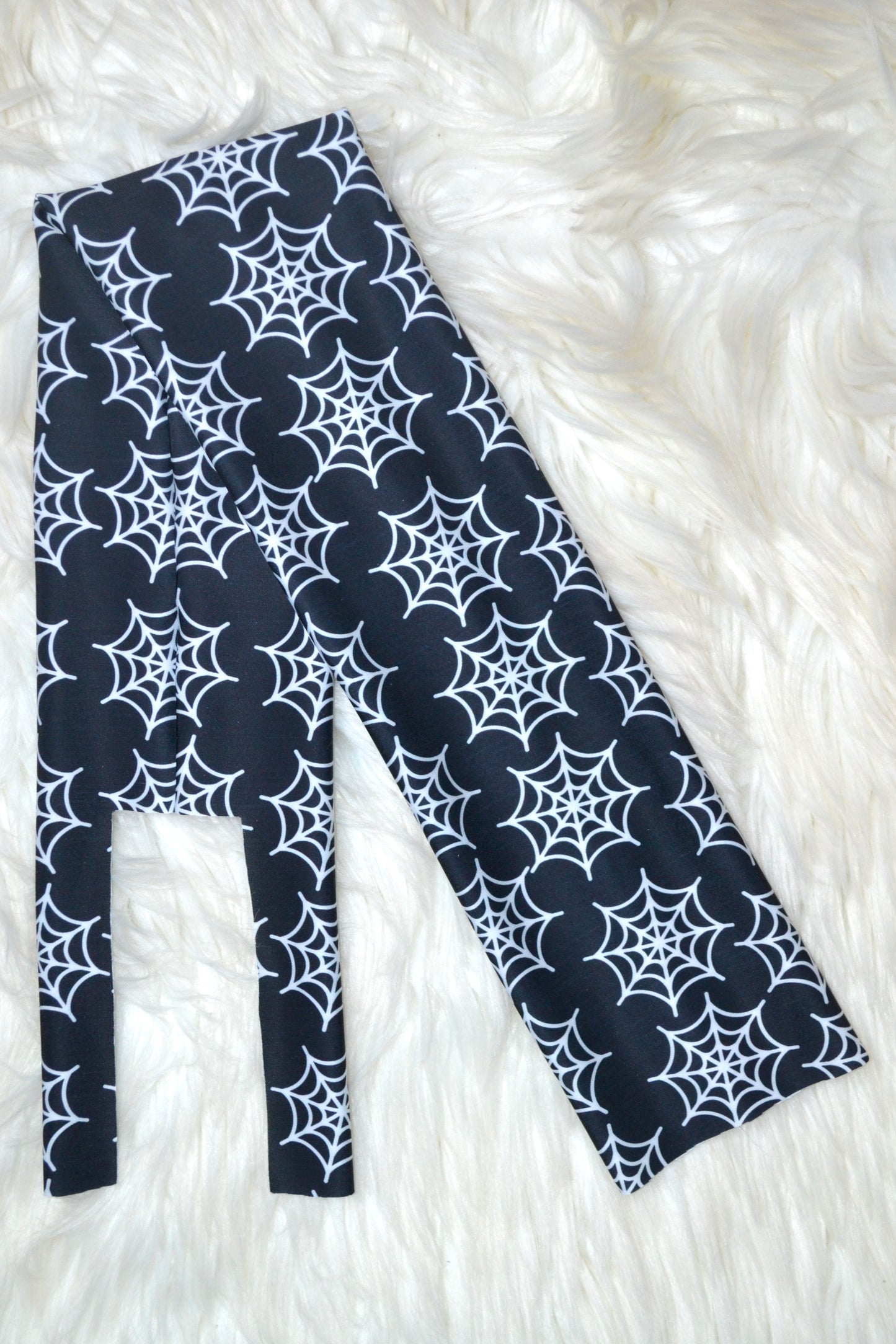 Black Spiderweb Tail Bag