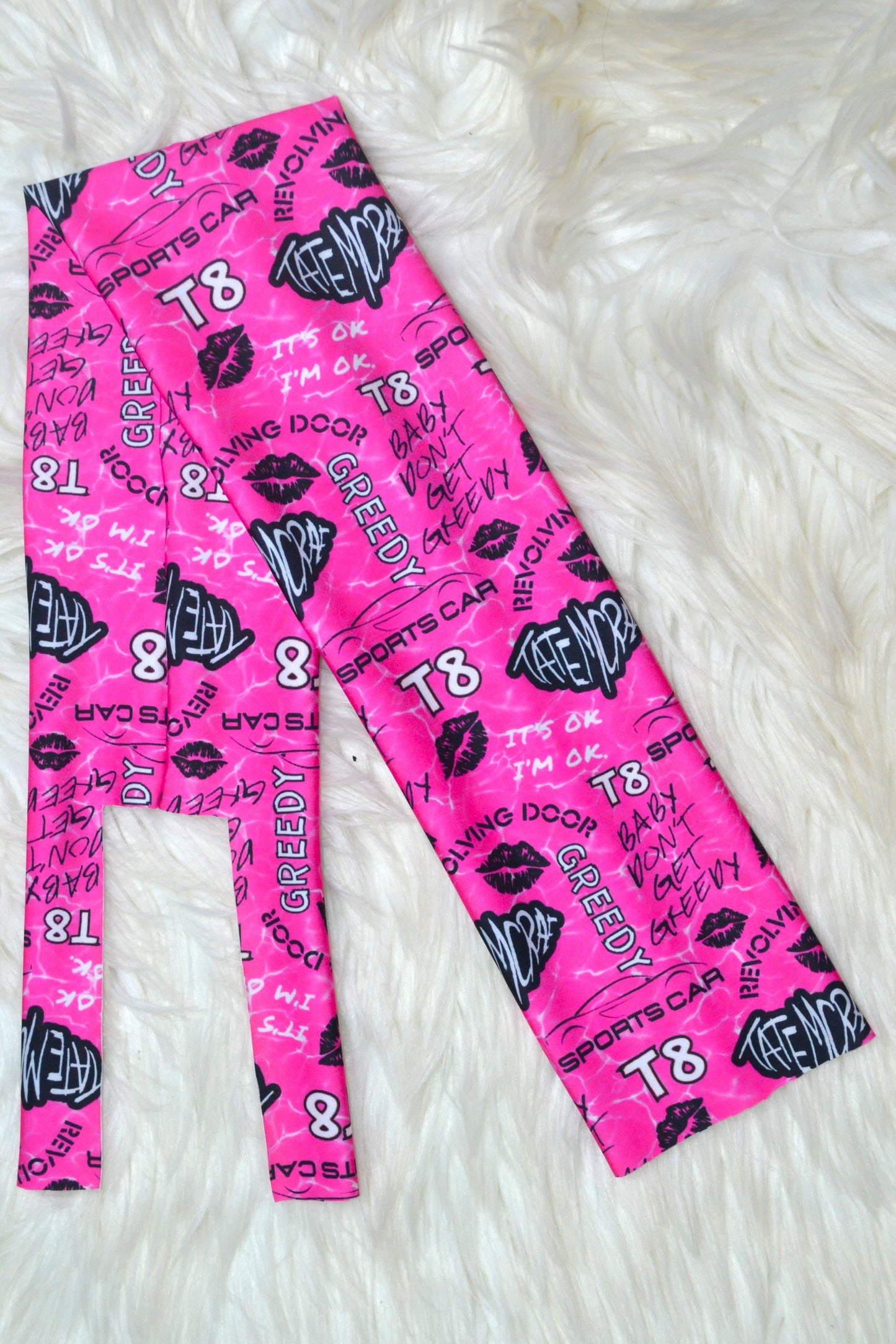 Pink Greedy Tail Bag