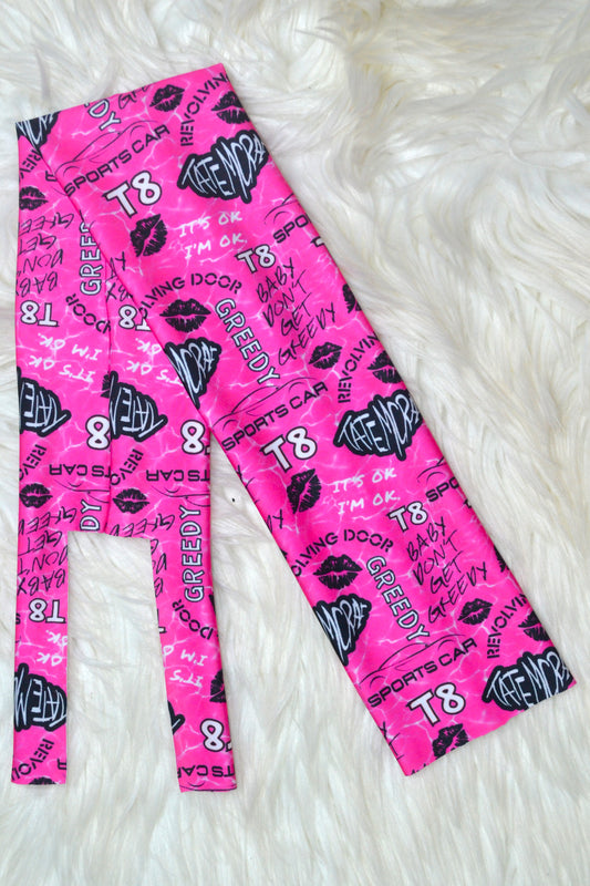Pink Greedy Tail Bag
