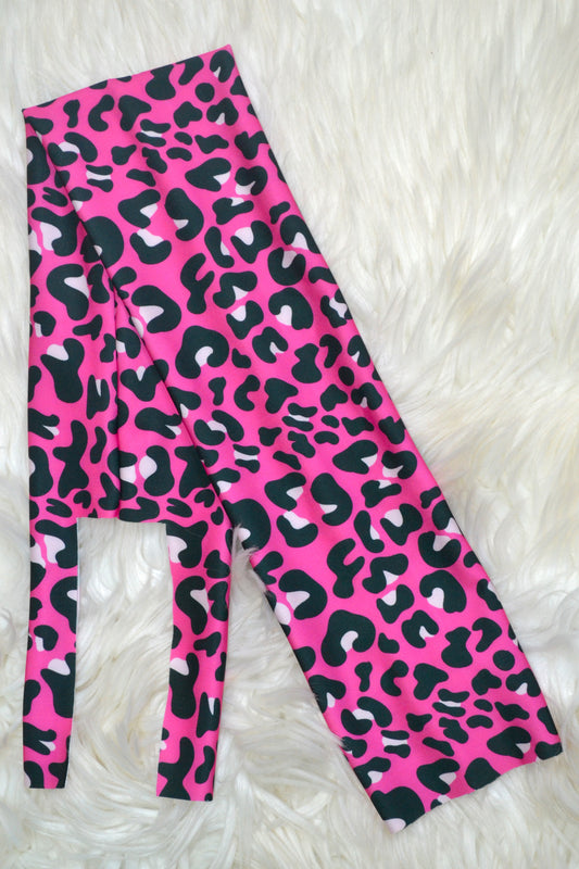Pink Cheetah Tail Bag