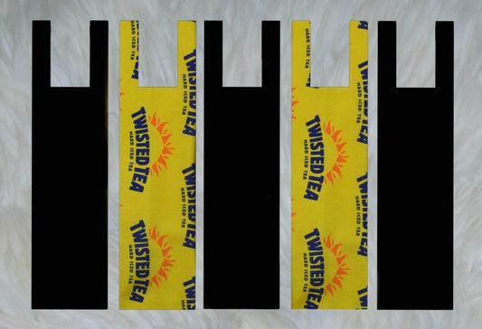 Hard Tea Sideways X Solid Black Mane Bags Set of 5