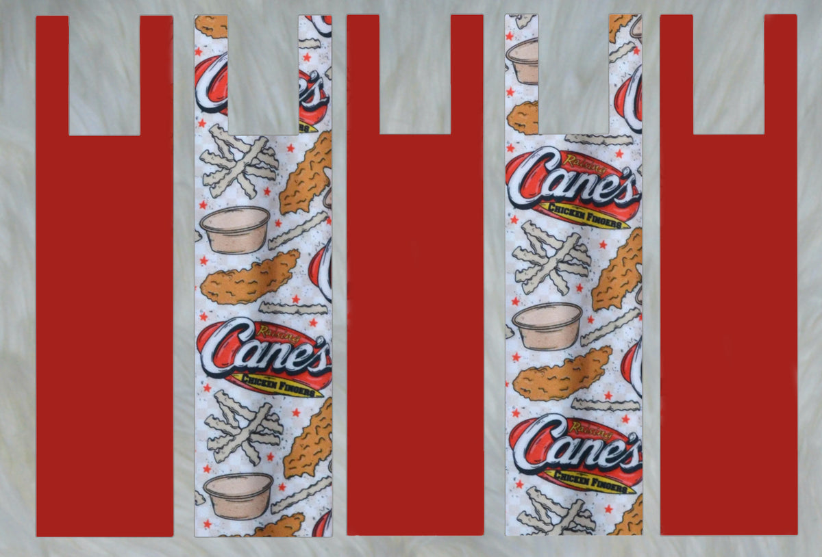 Raising Chicken X Solid Red Mane Bags Set of 5