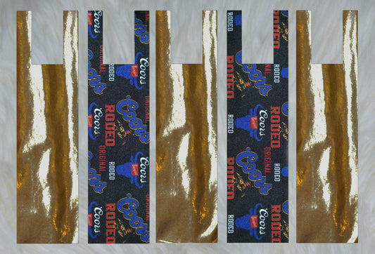 Rodeo Beer X Gold Sparkle Shimmer Mane Bags Set of 5