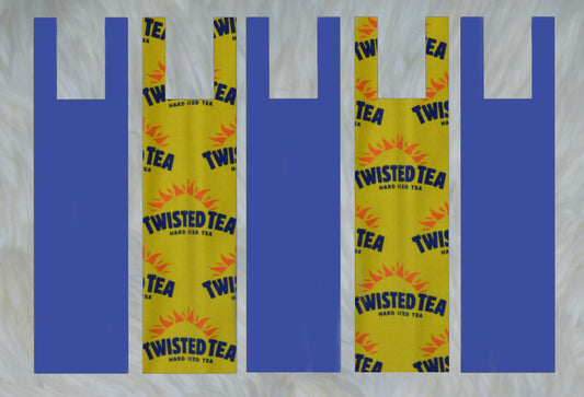 Hard Tea  X Solid Royal Blue Mane Bags Set of 5