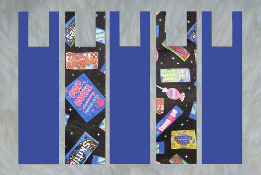 Candy X Solid Royal Blue Mane Bags Set of 5
