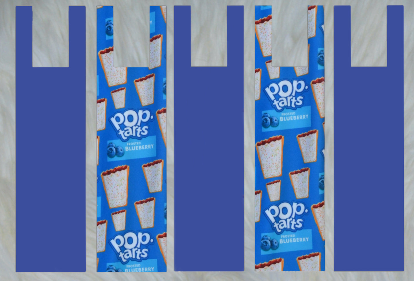Blueberry Tart X Solid Royal Blue Mane Bags Set of 5