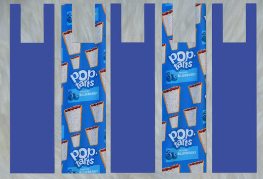 Blueberry Tart X Solid Royal Blue Mane Bags Set of 5