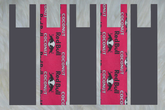 Pink Coconut Wing X Solid Gray Mane Bags Set of 5