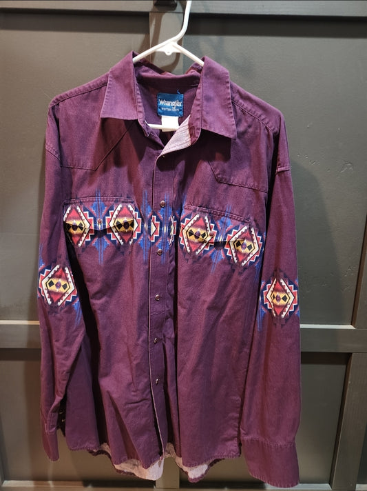 Wrangler Rodeo Shirt
Size Large