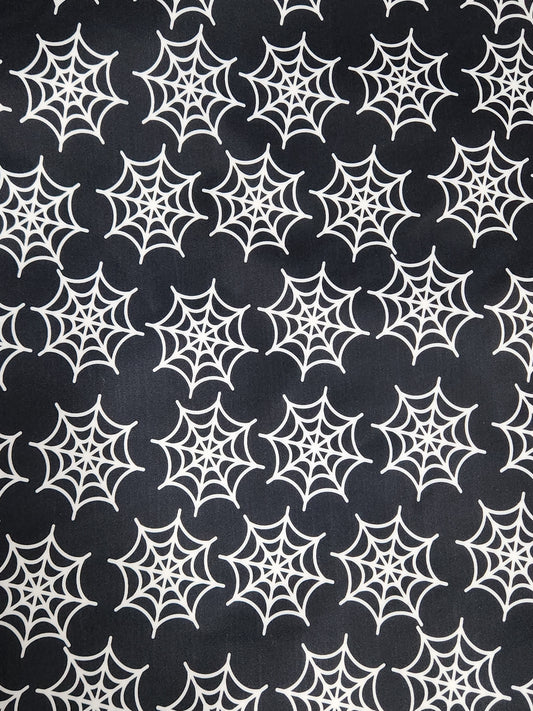 Black Spiderweb Tail Bag