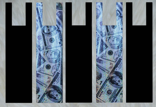 Black Money X Solid Black Mane Bags Set of 5