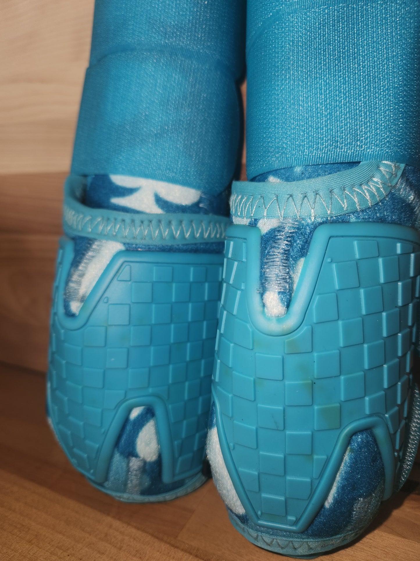 On Sale COSMETIC DEFECT Teal Gambler Sport Boots
