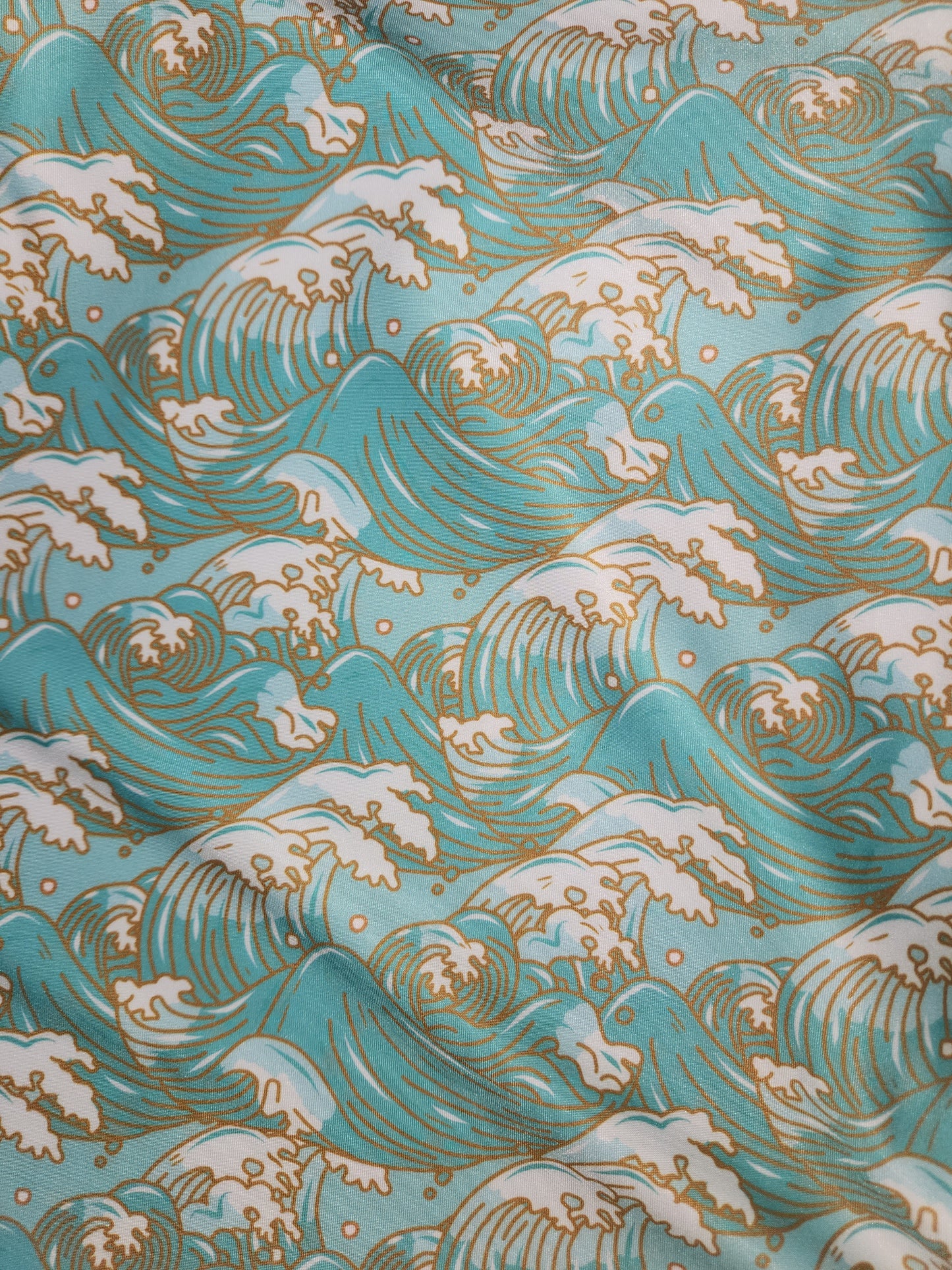 Ocean Waves Tail Bag