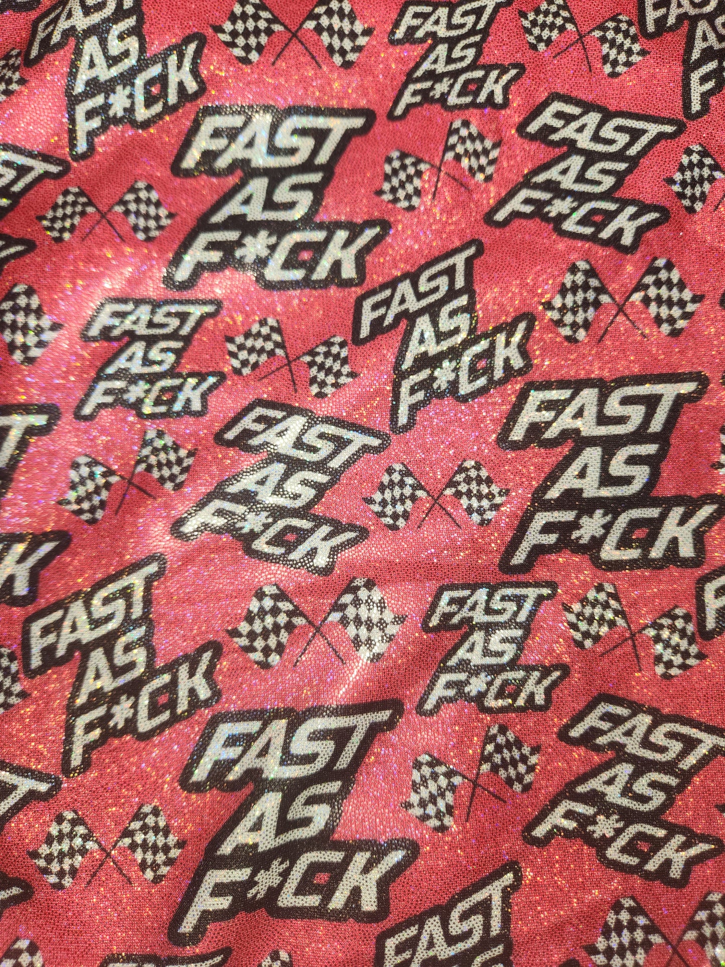 Fast as Fuck Tail Bag Holographic