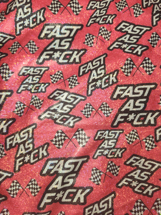 Fast as Fuck Tail Bag Holographic