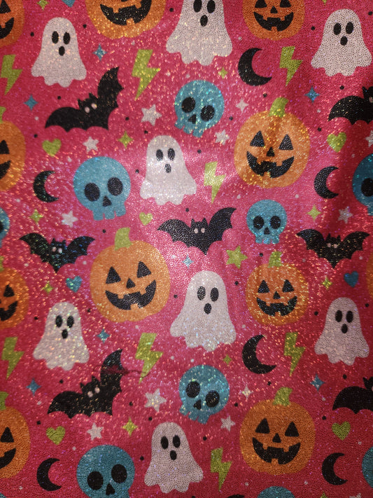 Bright Halloween Tail Bag Holographic