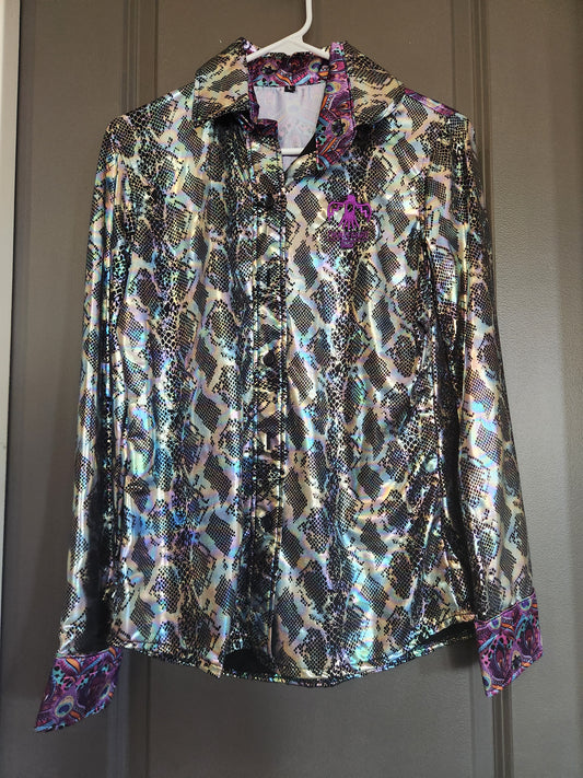 Thunderbird Rodeo Shirt
Peacock Snake Size Large