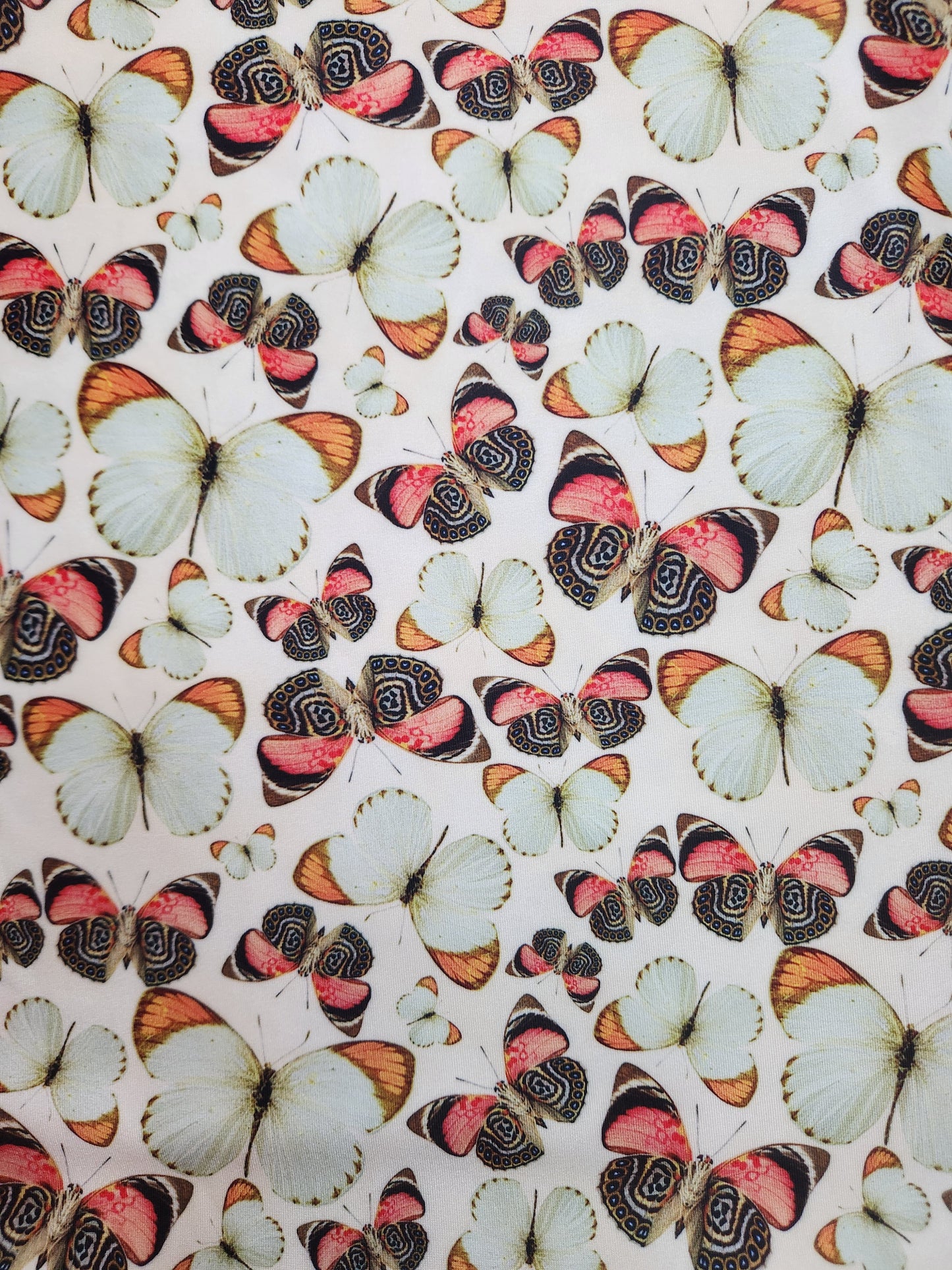 Neutral Butterflies Tail Bag