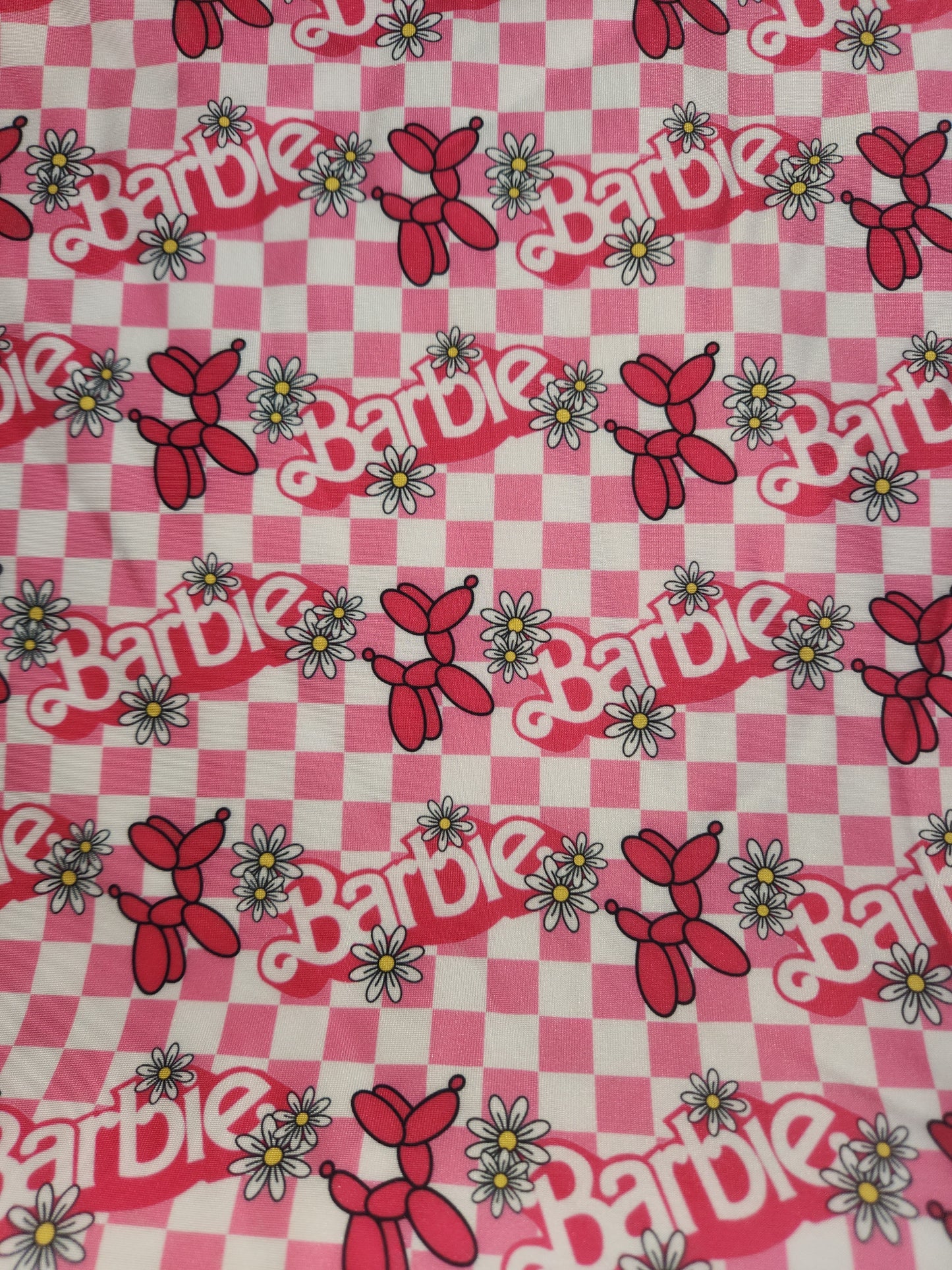 Checker Balloon Dogs Tail Bag