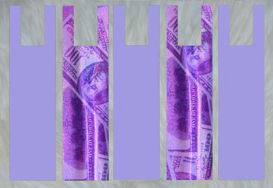 Purple Money X Solid Lilac Mane Bags Set of 5