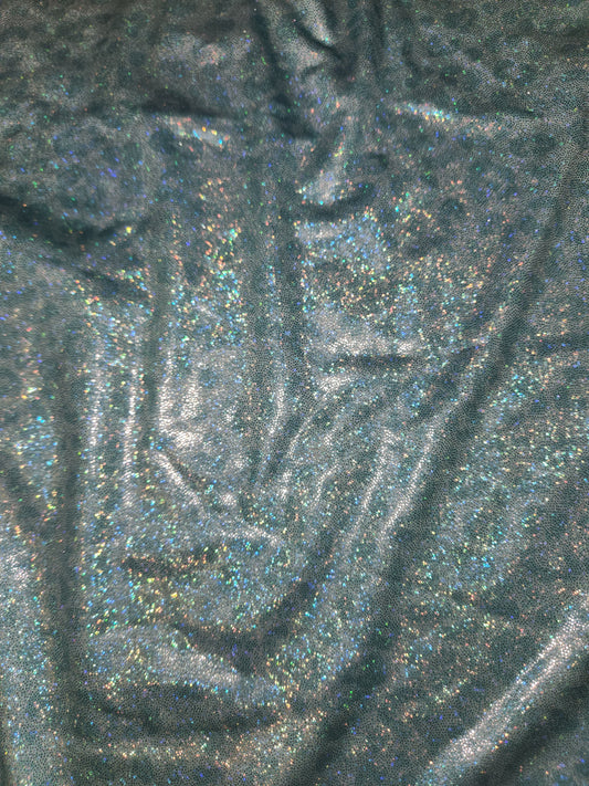 All Teal Cheetah Tail Bag Holographic