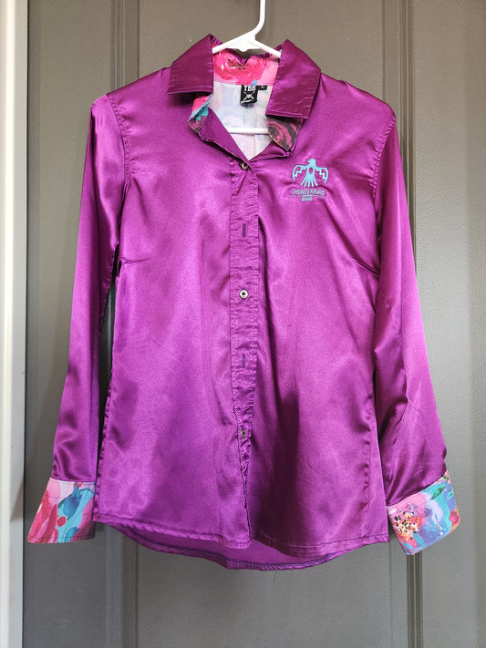 Thunderbird Rodeo Shirt
Purple Floral Size Large