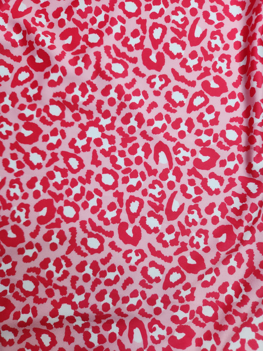 Pink Cheetah Tail Bag
