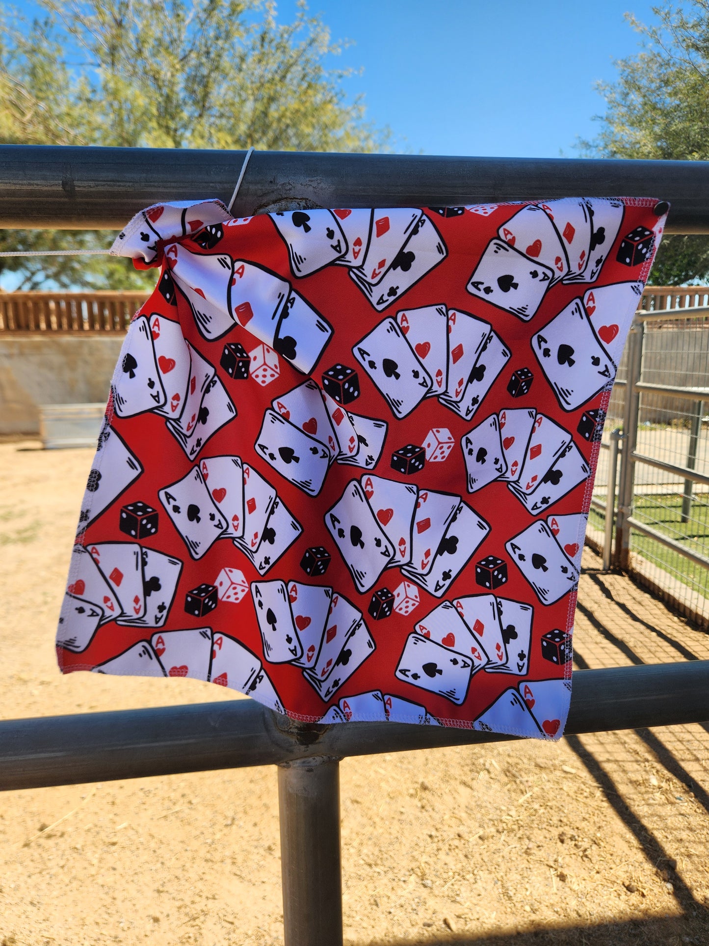 Playing Card Breakaway Flag