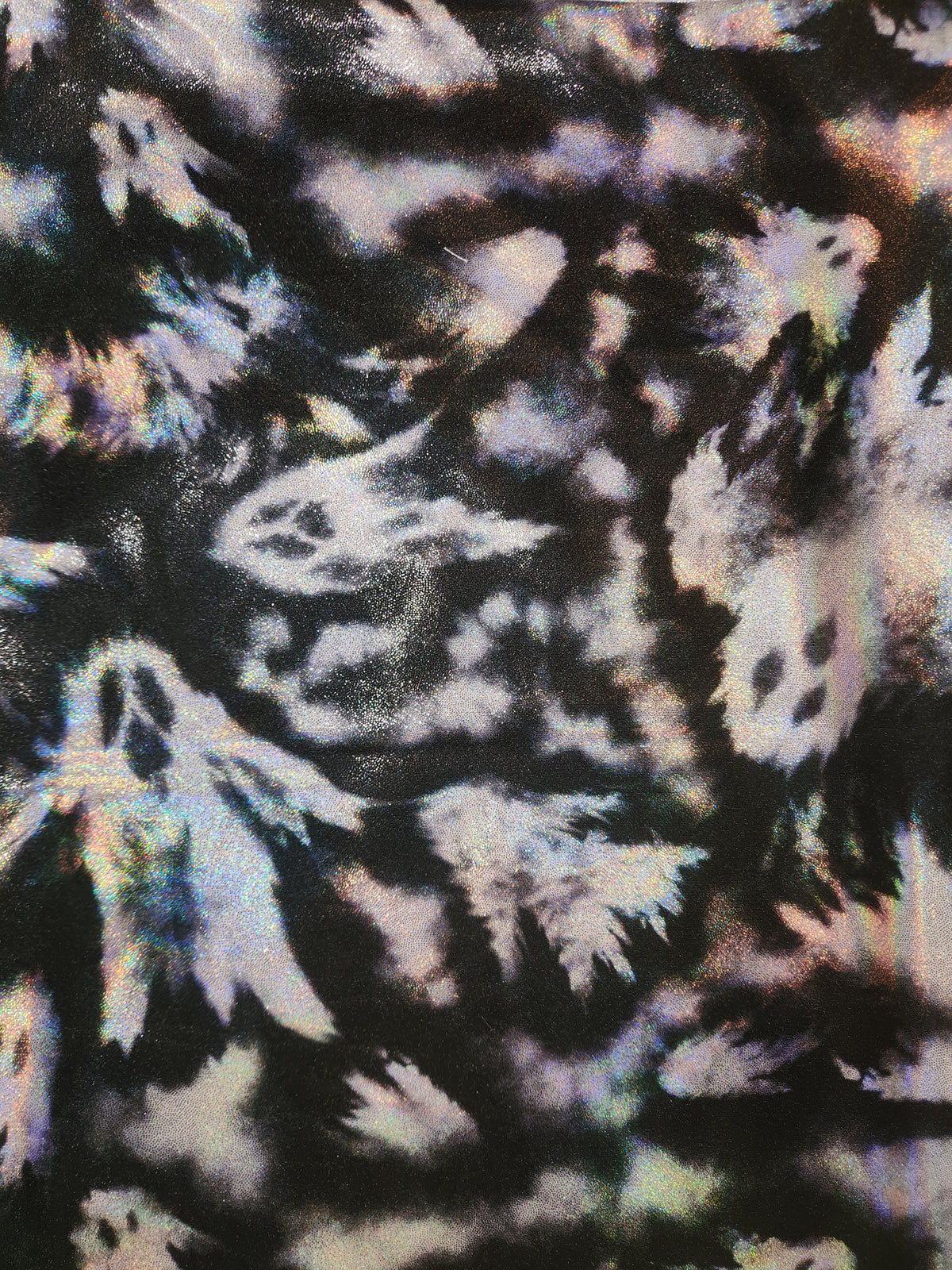 Ghosts Tie Dye Tail Bag Holographic