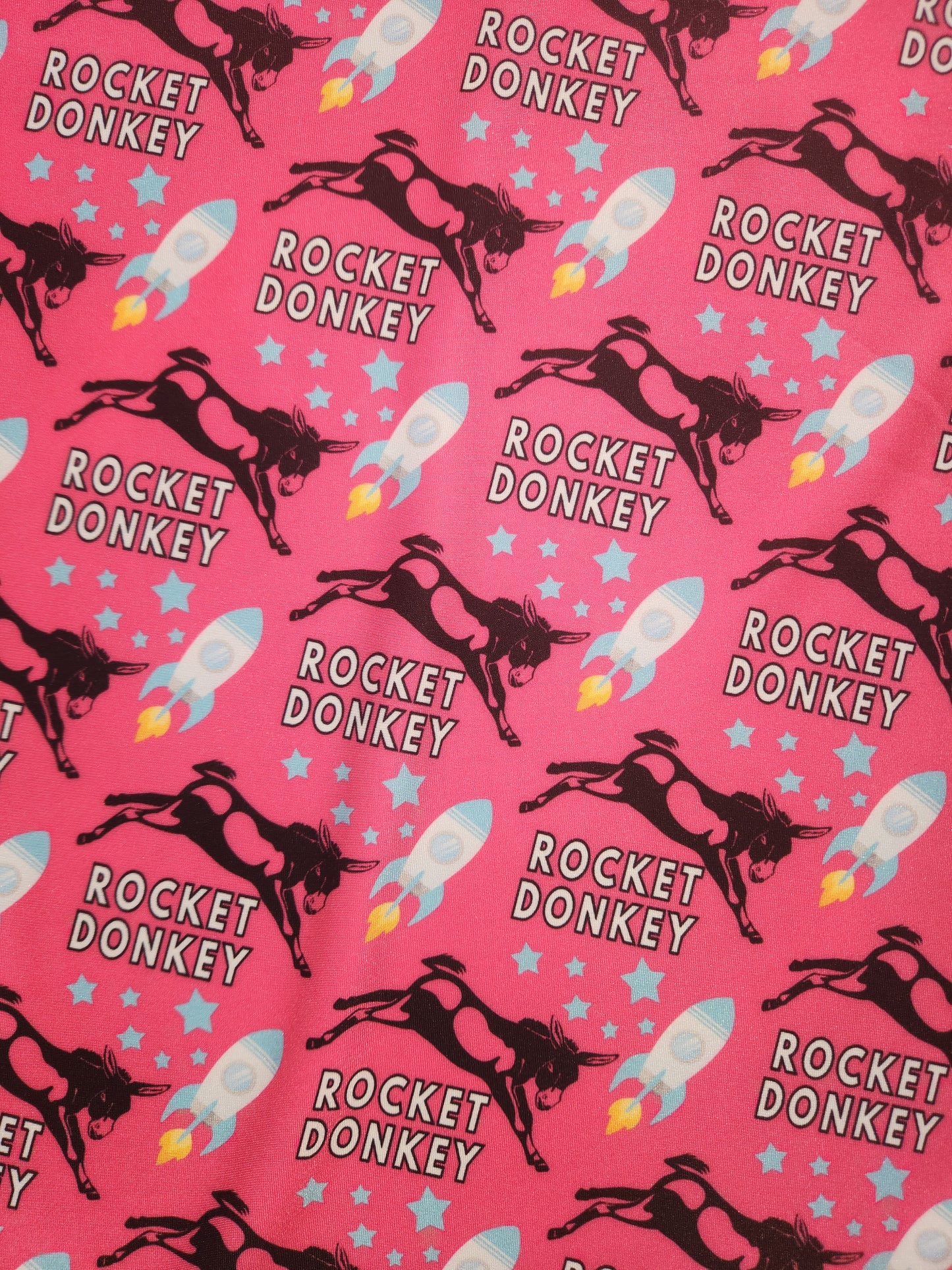 Pink Rocket Donkey Tail Bag
