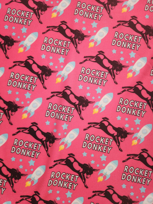 Pink Rocket Donkey Tail Bag